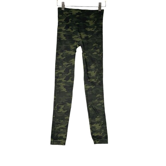 Spanx Womens‎ Look At Me Now Leggings Green Camo Size Small - Picture 5 of 7